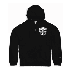 CO200 Champion Packable Anorak 1/4 Zip Jacket - Black