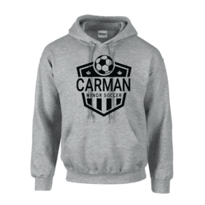 G185 Gildan Heavy Blend 8 oz., 50/50 Hooded Sweatshirt - Sport Grey