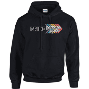 G185 Gildan Heavy Blend 8 oz., 50/50 Hooded Sweatshirt - Black