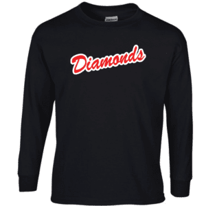 G240 Gildan Ultra Cotton Long Sleeve T-Shirt - Black