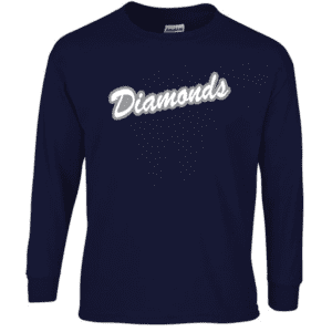 G240 Gildan Ultra Cotton Long Sleeve T-Shirt - Navy