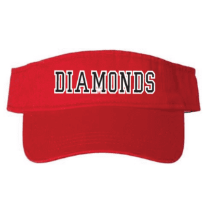 VC500 Bio-Washed Visor - Red