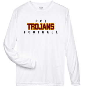 TT11L Team 365 Performance Long Sleeve Shirt - White