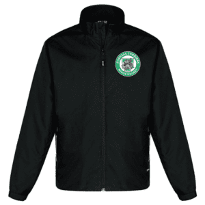 4170  Athletic Mesh Lined Track Jacket - Black