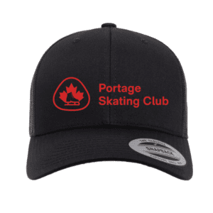 6606 Yupoong Adult Retro Trucker Cap - Black