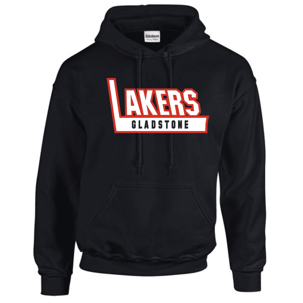 G185 Gildan Heavy Blend 8 oz., 50/50 Hooded Sweatshirt - Black