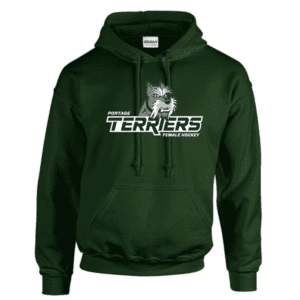 G185 Gildan Heavy Blend 8 oz., 50/50 Hooded Sweatshirt - Forest Green