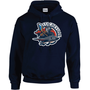 G185 Gildan Heavy Blend 8 oz., 50/50 Hooded Sweatshirt - Navy