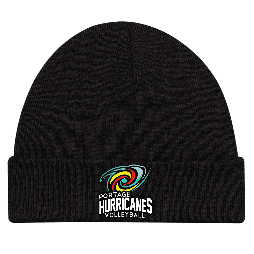 0530M Acrylic Roll Toque - Black