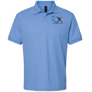 G64800 Gildan Adult Softstyle Pique Polo - Light Blue