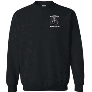 G180 Gildan Heavy Blend Fleece Crew Sweatshirt - Black