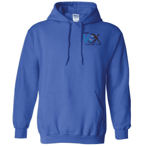 G185 Gildan Heavy Blend 8 oz., 50/50 Hooded Sweatshirt - Royal Blue