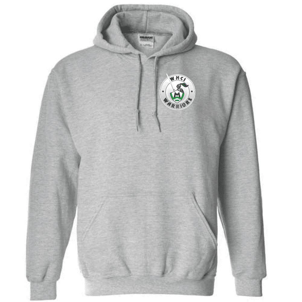G185 Gildan Heavy Blend 8 oz., 50/50 Hooded Sweatshirt - Sport Grey