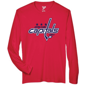 TT11LS Team 365 Performance Long Sleeve Shirt - Sport Red