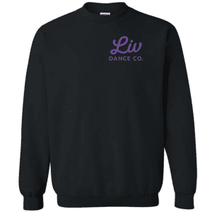 G180 Gildan Heavy Blend Fleece Crew Sweatshirt - Black