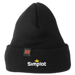 I358 Tough Duck FX 40 Knit Roll Toque - Black