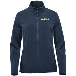 KBR-1W Stormtech Women's Narvik Softshell - Navy