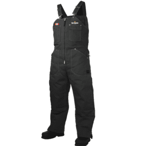 WB04 Tough Duck Unlined Duck Bib Overall - Black