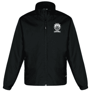 4170  Athletic Mesh Lined Track Jacket - Black