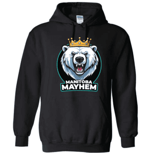 G185 Gildan Heavy Blend 8 oz., 50/50 Hooded Sweatshirt - Black