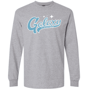G240 Gildan Ultra Cotton Long Sleeve T-Shirt - Sport Grey
